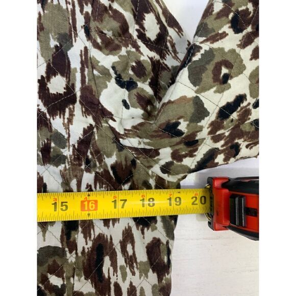 J Crew Quilted Lady Jacket in Cheetah Size XS - Picture 11 of 12